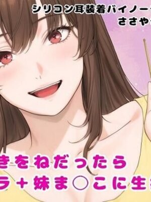 妹に耳かきをねだったら フェラ＋妹ま〇こに生挿入【玲の部屋】